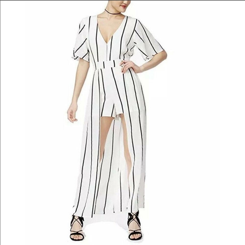 Black and White Romper - Size 11